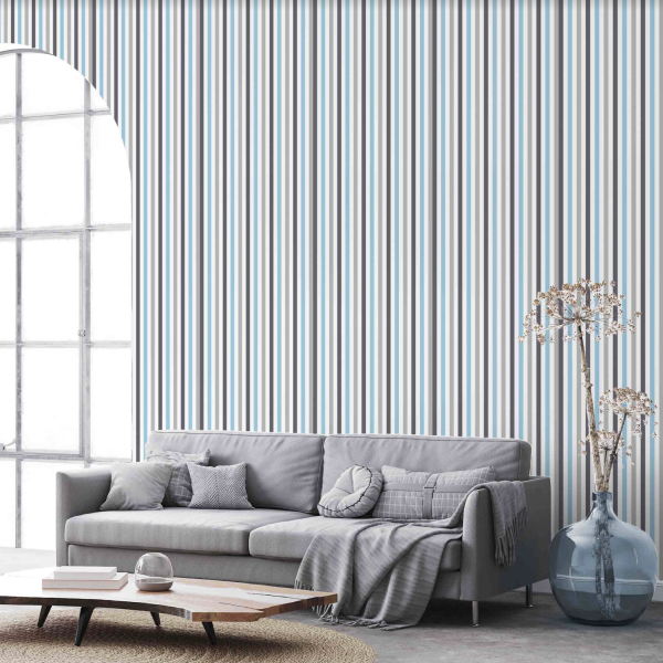 Coastal Stripes Wallpaper