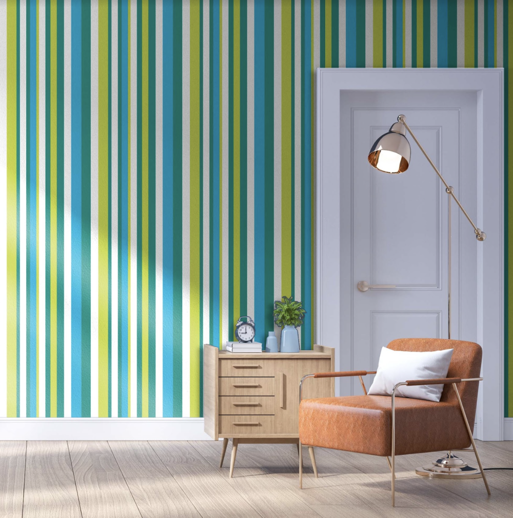 Stripe Wallpaper and wall murals South Africa.