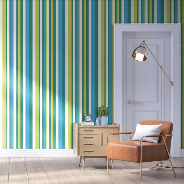 Stripe Wallpaper and wall murals South Africa.
