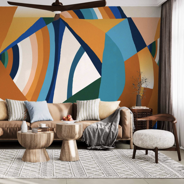 Wallpaper and wall murals South Africa, boho organic.