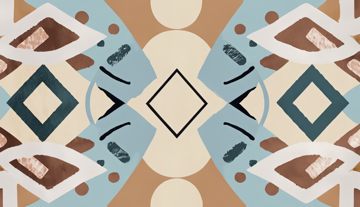 Wallpaper and wall murals South Africa, boho neutral geometric.