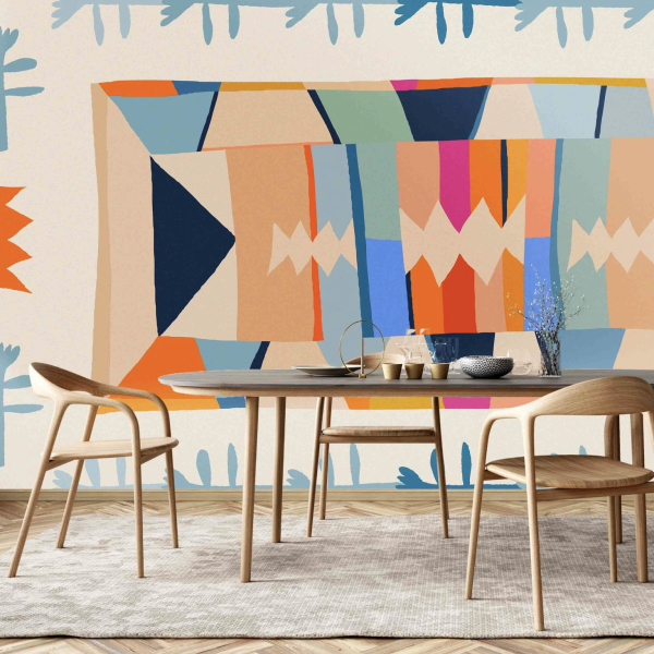 Wallpaper and wall murals South Africa, bright boho.