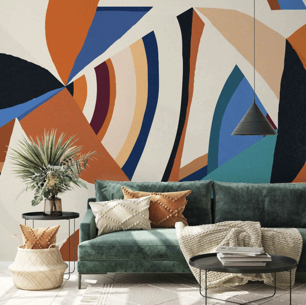 Wallpaper and wall murals South Africa, bright boho.