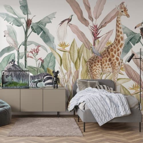 Tropical animal wallpaper wall mural South Africa