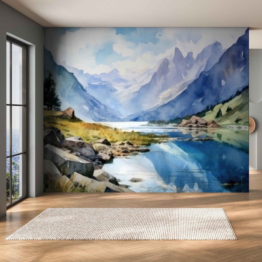 Mountains Pine Forest wallpaper wall mural South Africa