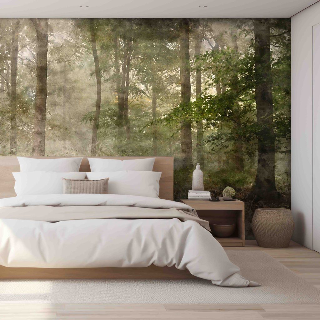 Forest Wall Murals Wallpaper Online South Africa   Mural Ethereal Forest Sq 1024x1024 