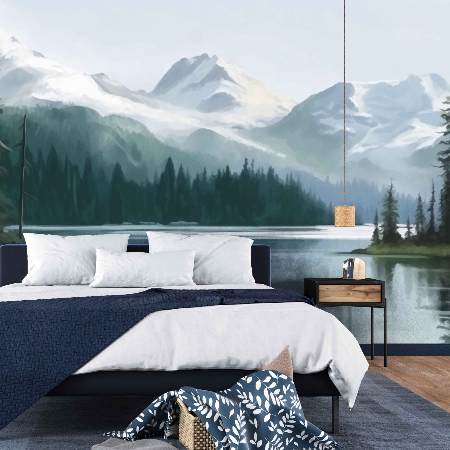 Tranquil forest wallpaper wall mural South Africa
