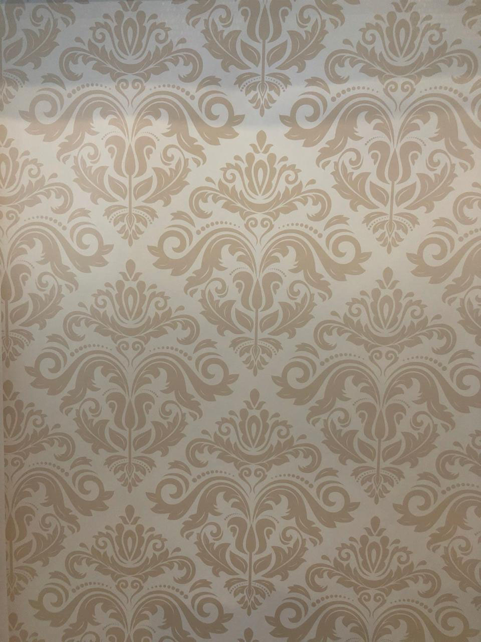 Traditional non-woven old school paper based wallpaper