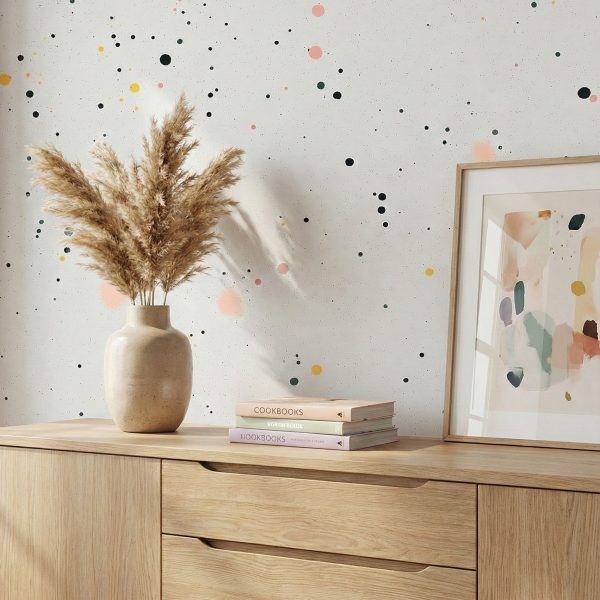 Artisan Confetti Splatter Wallpaper