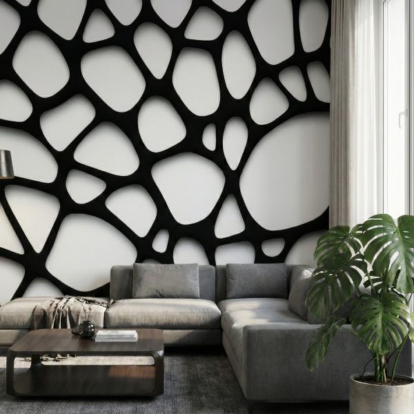 Cellular Lattice Mural