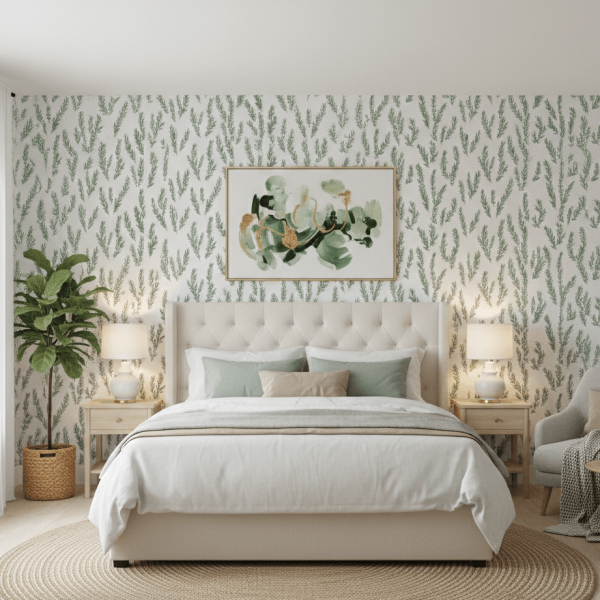 Forest Sprig Wallpaper