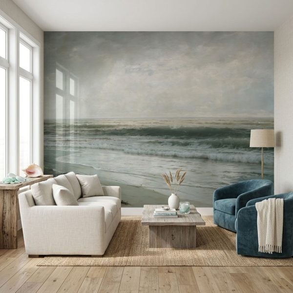 Beach at Sunrise Mural