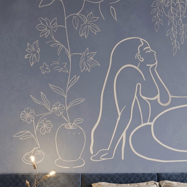 Serene Muse Mural