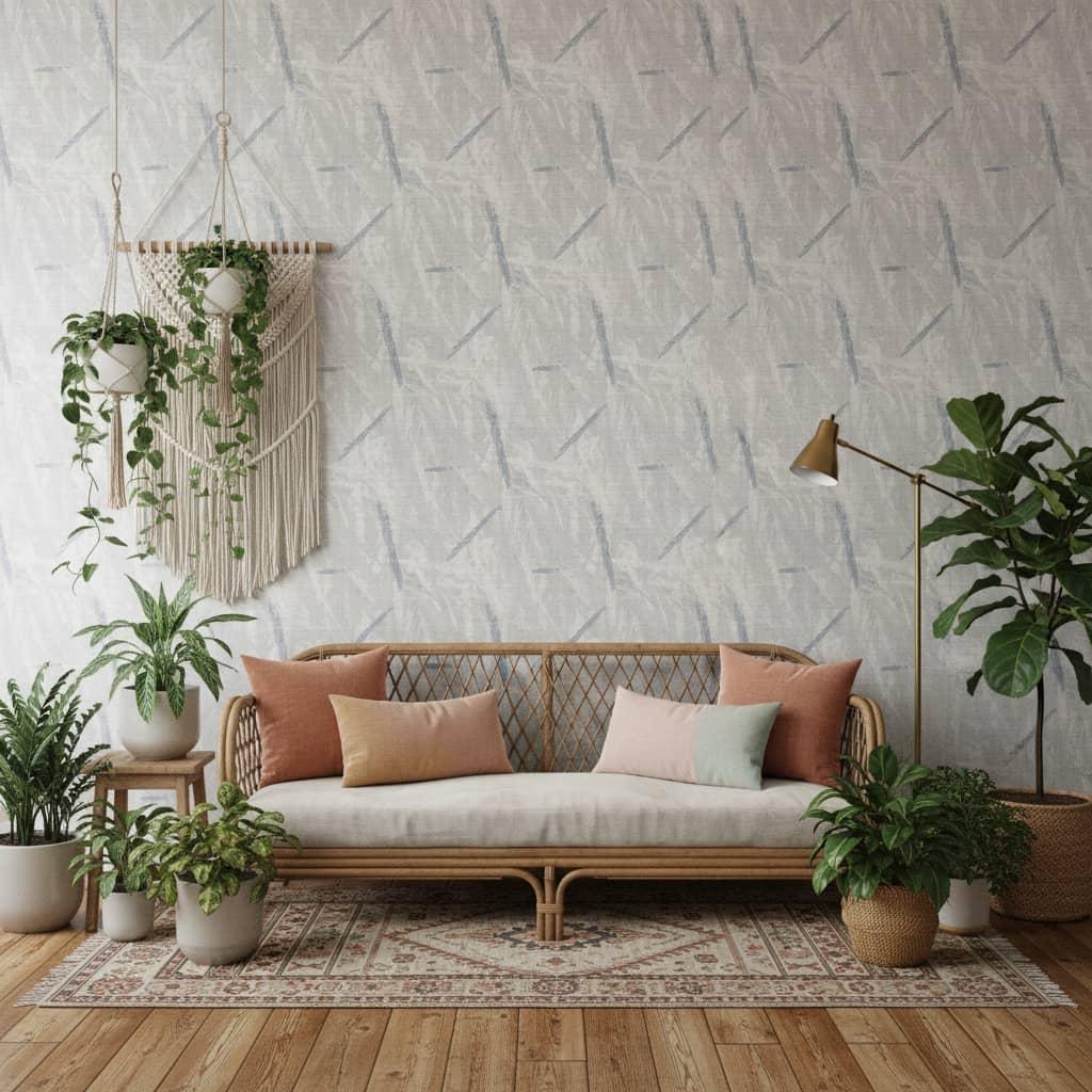 Aged Brush Strokes Wallpaper 3 Wallpaper and Wall Murals South Africa Close-up of Aged Brush Strokes, a contemporary textural design printed in South Africa