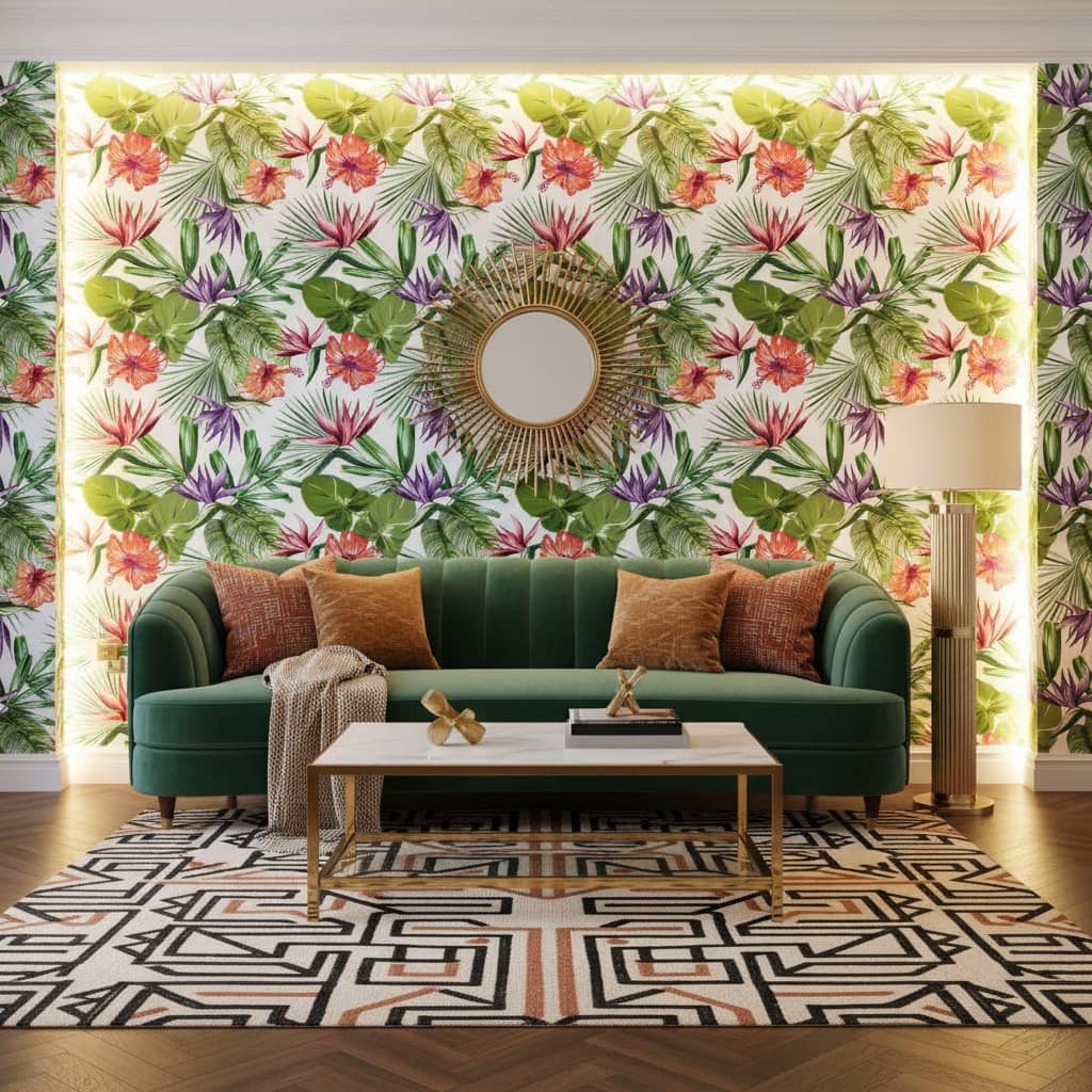 Deciduous Azalea Wallpaper 1 Wallpaper and Wall Murals South Africa Deciduous Azalea - This vibrant botanical wallpaper bursts with life, featuring exotic birds of paradise and azalea flowers