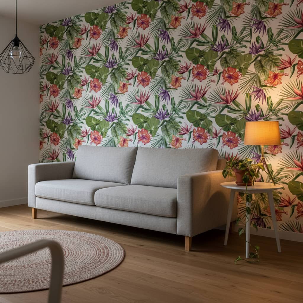 Deciduous Azalea Wallpaper 3 Wallpaper and Wall Murals South Africa Close-up of Deciduous Azalea, a contemporary botanical design printed in South Africa