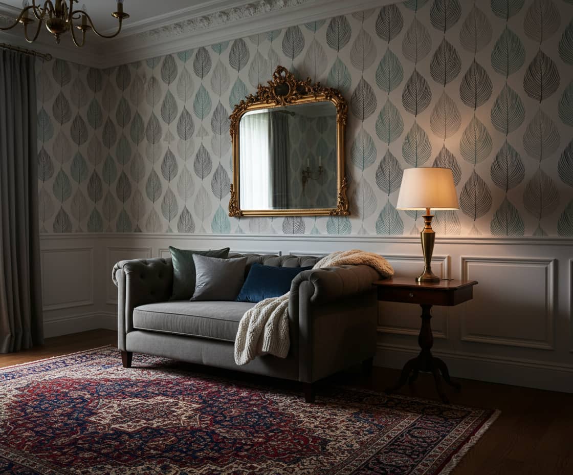 Schrenck Leaf Wallpaper 2 Wallpaper and Wall Murals South Africa Schrenck Leaf Wallpaper - Image 2