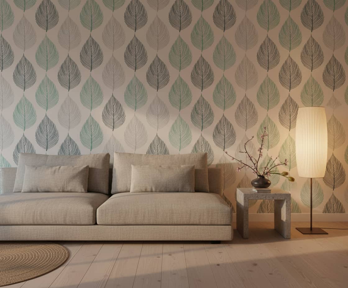 Schrenck Leaf Wallpaper 4 Wallpaper and Wall Murals South Africa Schrenck Leaf Wallpaper - Image 4