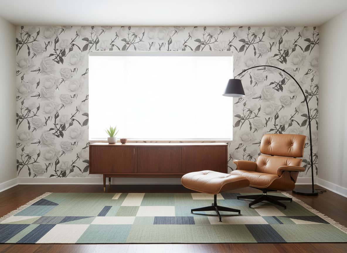 Snow White Wallpaper 4 Wallpaper and Wall Murals South Africa Snow White installed - a romantic Floral Wallpaper Made in South Africa | Transform Your Space with Botanical Designs