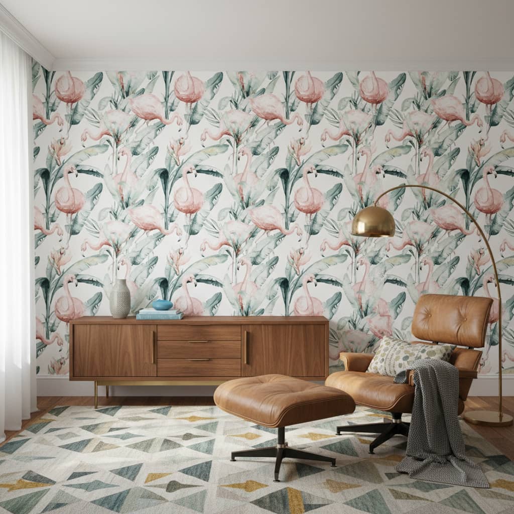 Hello my Friend Wallpaper 4 Wallpaper and Wall Murals South Africa Hello my Friend installed - a calming Animal Wallpapers wallpaper made in South Africa