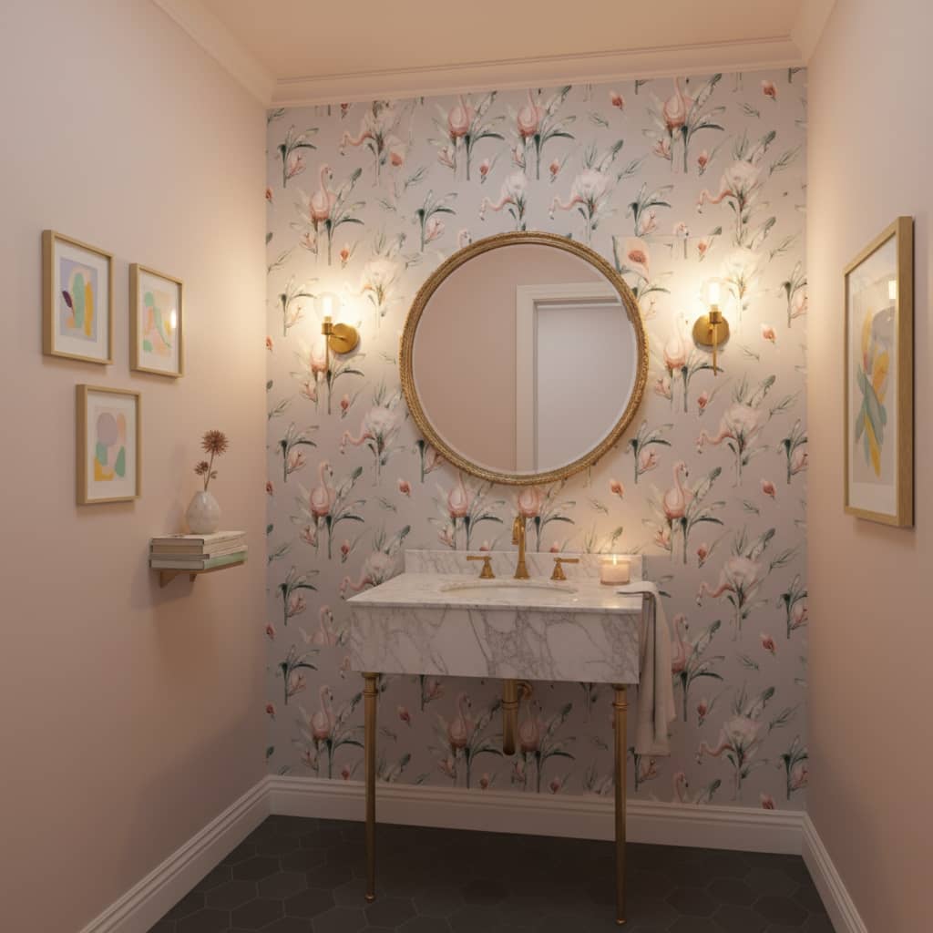 Peeping Honk Wallpaper 3 Wallpaper and Wall Murals South Africa Close-up of Peeping Honk, a botanical animal design printed in South Africa