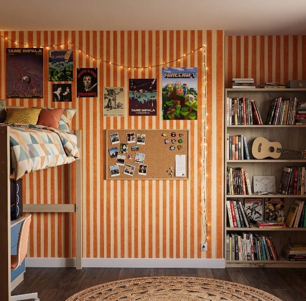 Sunwashed Stripe Wallpaper