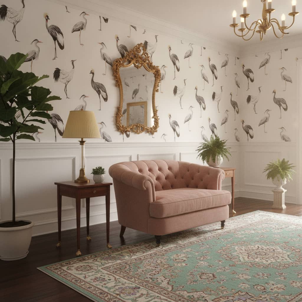 Aves Crane Wallpaper 4 Wallpaper and Wall Murals South Africa Aves Crane Wallpaper - Image 4
