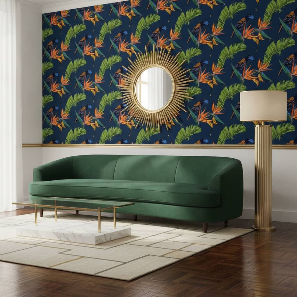 Birds of Paradise Wallpaper 1 Wallpaper and Wall Murals South Africa Birds of Paradise Wallpaper