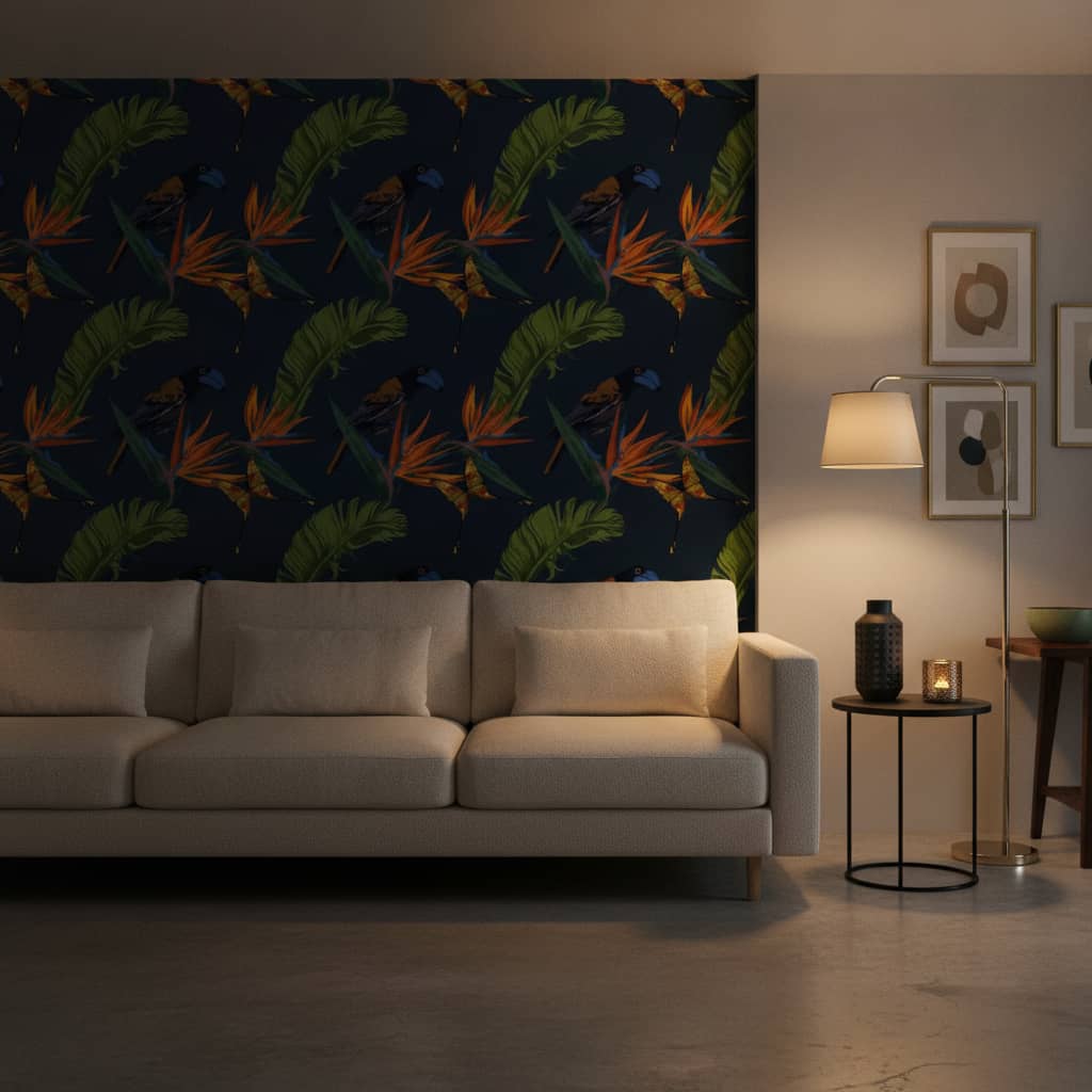 Birds of Paradise Wallpaper 3 Wallpaper and Wall Murals South Africa Birds of Paradise Wallpaper - Image 3