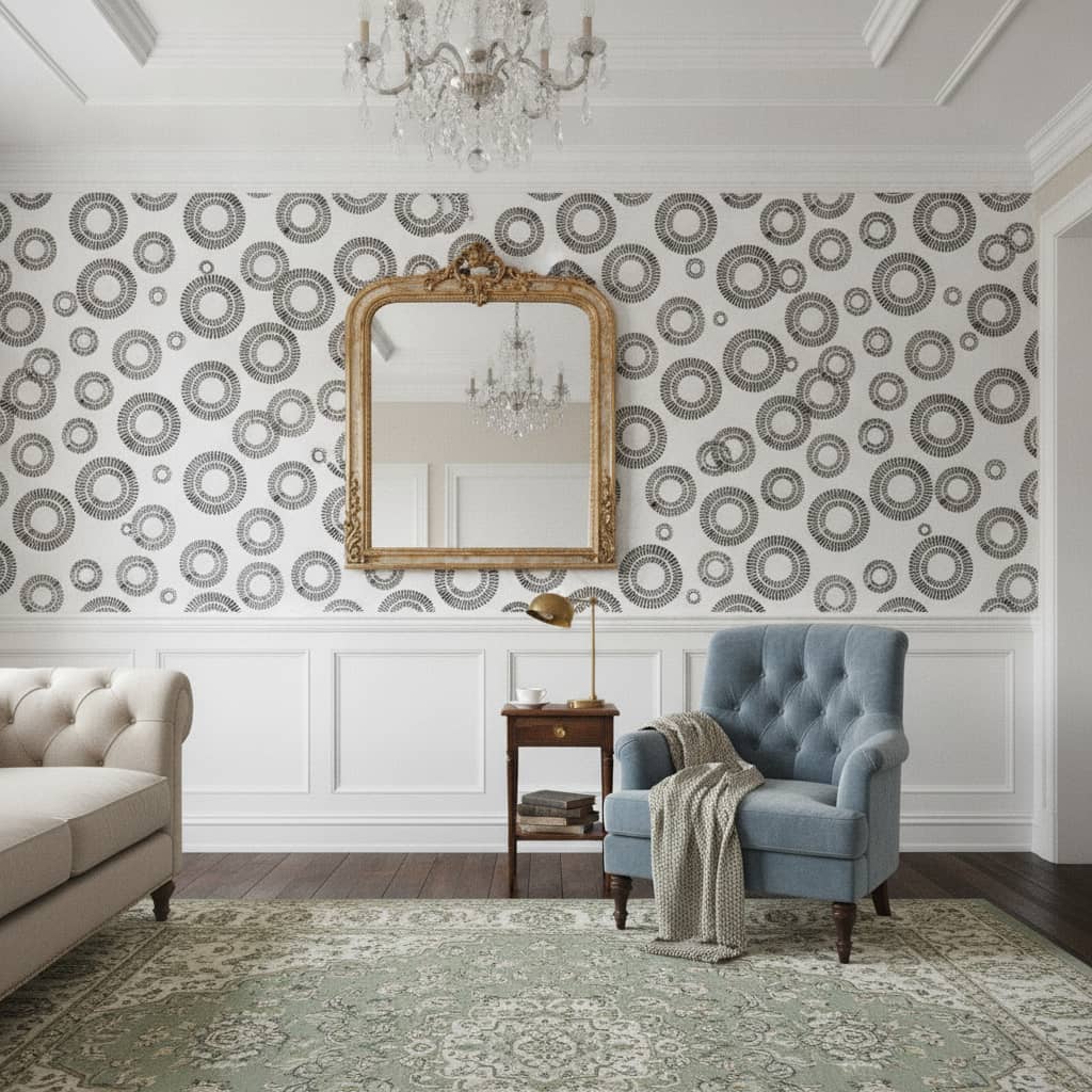 Boho Disk Wallpaper 4 Wallpaper and Wall Murals South Africa Boho Disk Wallpaper - Image 4