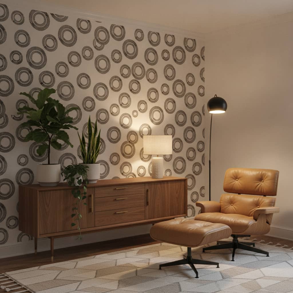 Boho Disk Wallpaper 2 Wallpaper and Wall Murals South Africa Boho Disk Wallpaper - Image 2
