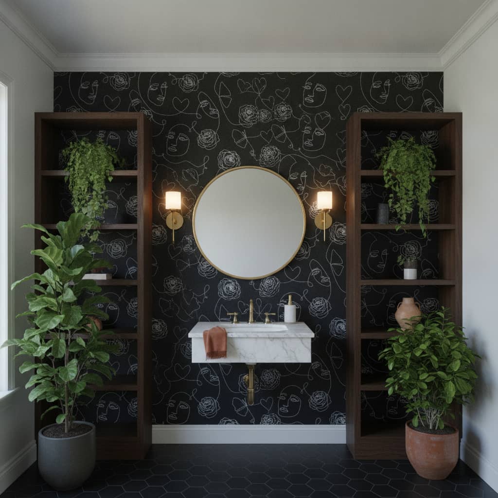 Bois Black Wallpaper 4 Wallpaper and Wall Murals South Africa Bois Black Wallpaper - Image 4