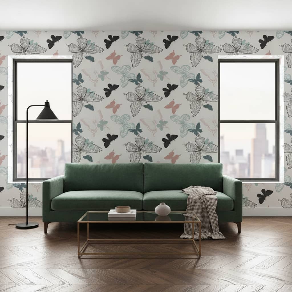 Butterflaps Wallpaper 2 Wallpaper and Wall Murals South Africa Butterflaps Wallpaper - Image 2