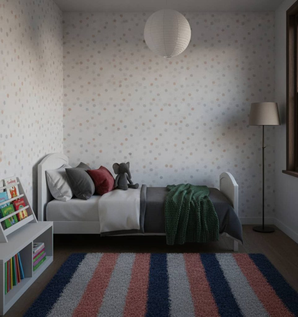 Campeche White - Create a serene and imaginative space with this charming abstract circle wallpaper, featuring soft beige,