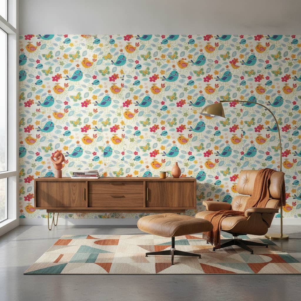 Chirp Chirp Wallpaper 2 Wallpaper and Wall Murals South Africa Chirp Chirp Wallpaper - Image 2