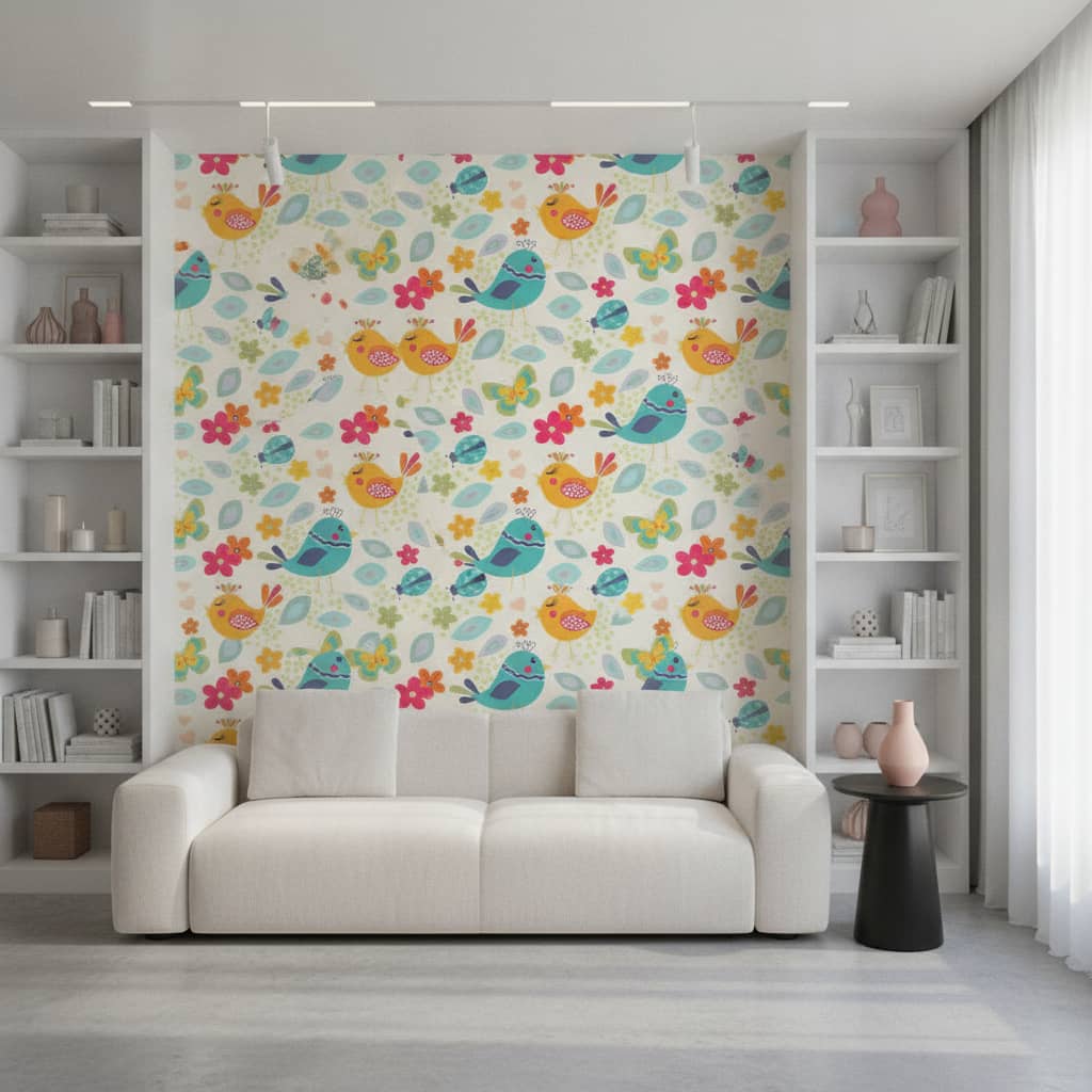 Chirp Chirp Wallpaper 4 Wallpaper and Wall Murals South Africa Chirp Chirp Wallpaper - Image 4