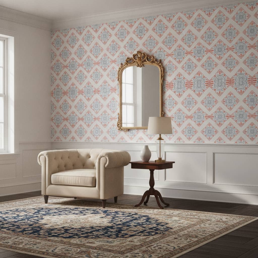 Citrino Tile Wallpaper 2 Wallpaper and Wall Murals South Africa Citrino Tile Wallpaper - Image 2