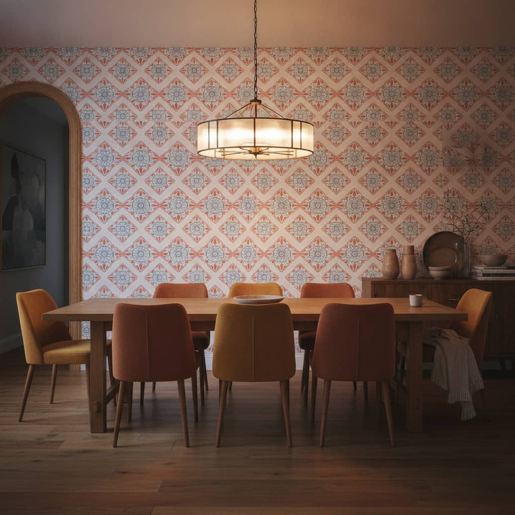 Citrino Tile Wallpaper 3 Wallpaper and Wall Murals South Africa Citrino Tile Wallpaper - Image 3