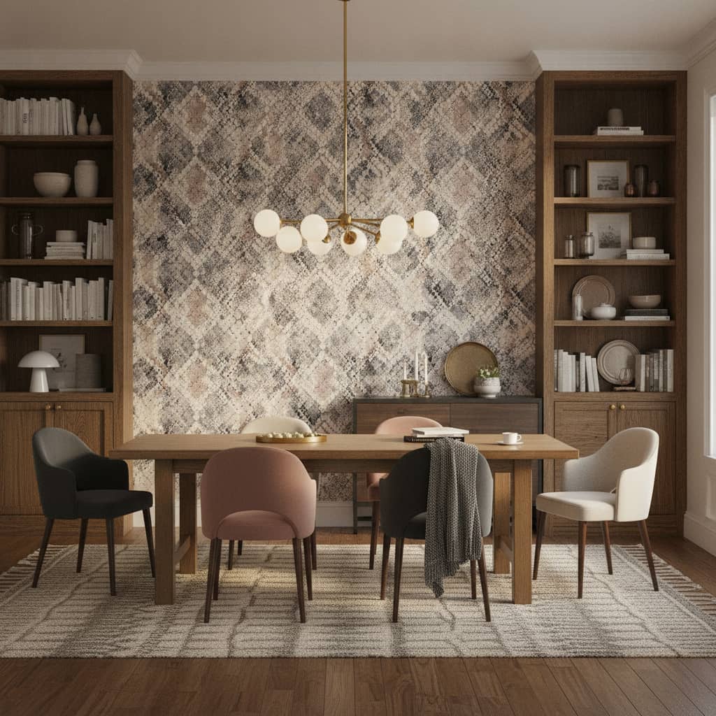 Daring Diamond Wallpaper 4 Wallpaper and Wall Murals South Africa Daring Diamond Wallpaper - Image 4