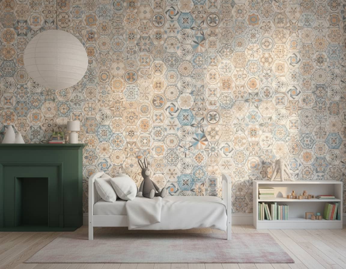 De Praia Tile Wallpaper 3 Wallpaper and Wall Murals South Africa De Praia Tile Wallpaper - Image 3