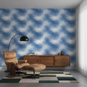 Deep Sky - Experience the serene beauty of the Deep Sky Wallpaper, featuring soft, drifting cloud formations in soothing