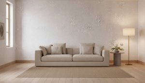 Find Me - The Find Me Wallpaper combines elegant damask and paisley motifs in soft grey and white tones, creating a refined,