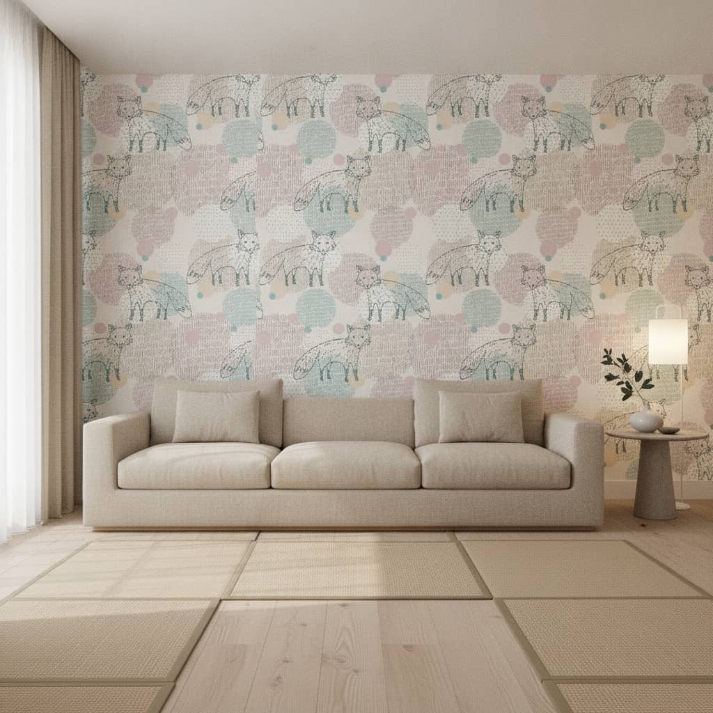 Fleeting Foxes Wallpaper 2 Wallpaper and Wall Murals South Africa Fleeting Foxes Wallpaper - Image 2