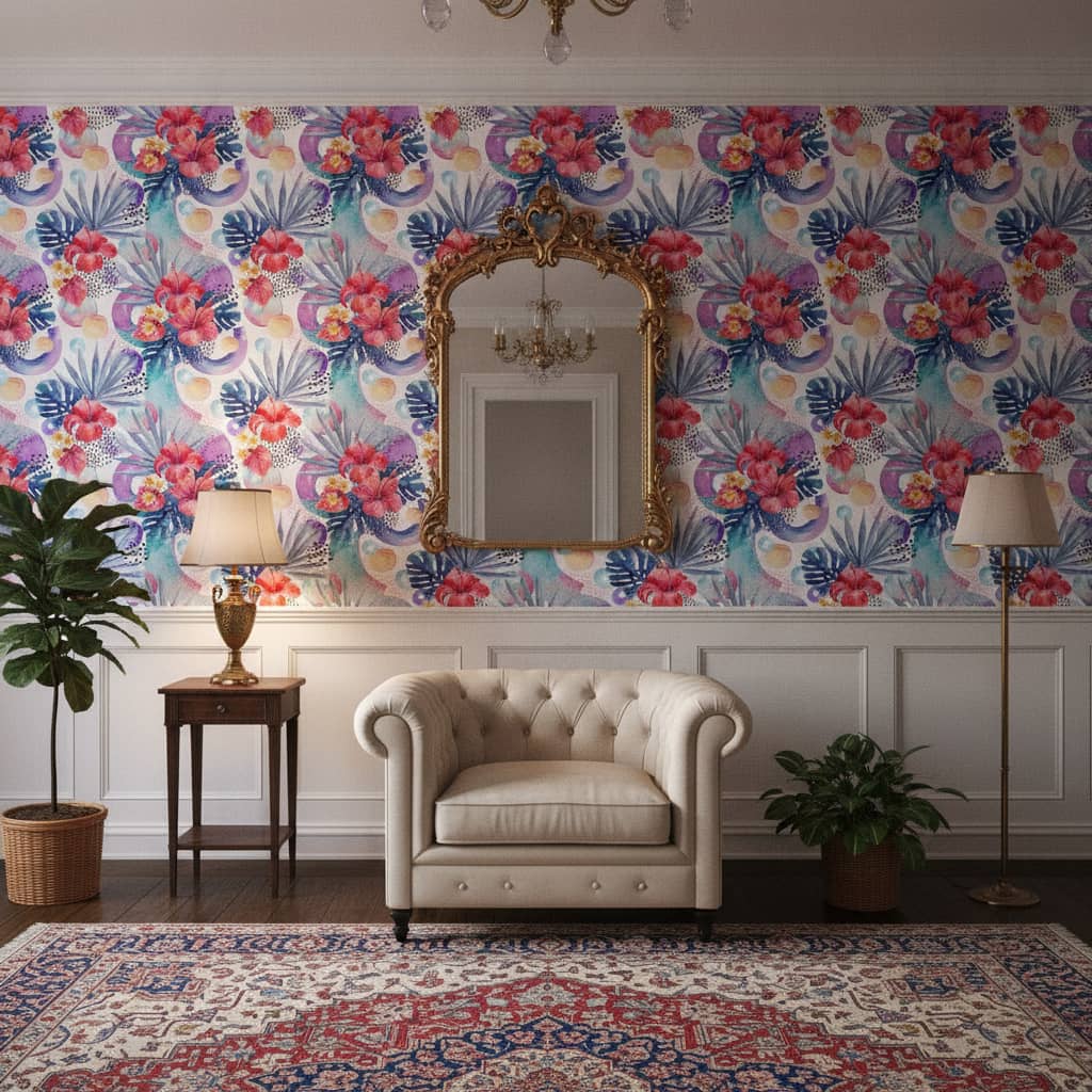 Floral Fiori Wallpaper 4 Wallpaper and Wall Murals South Africa Floral Fiori Wallpaper - Image 4
