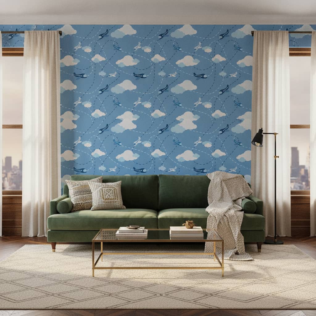 Jet Setter Wallpaper 2 Wallpaper and Wall Murals South Africa Jet Setter Wallpaper - Image 2