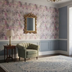 Jinx Dye - The Jinx Dye Wallpaper captures a dreamy, watercolor-inspired aesthetic with soft clouds of pink, grey, and