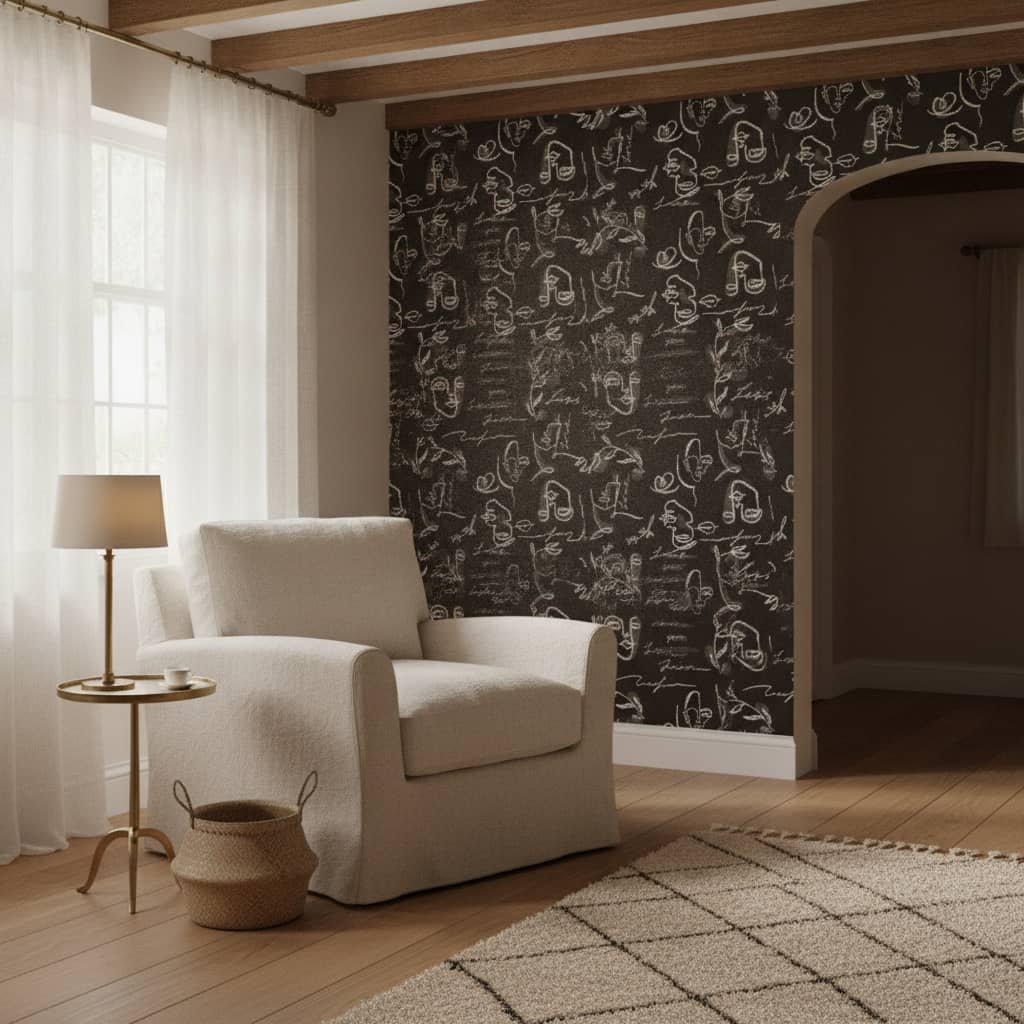 Maisons Text Wallpaper 2 Wallpaper and Wall Murals South Africa Maisons Text Wallpaper - Image 2