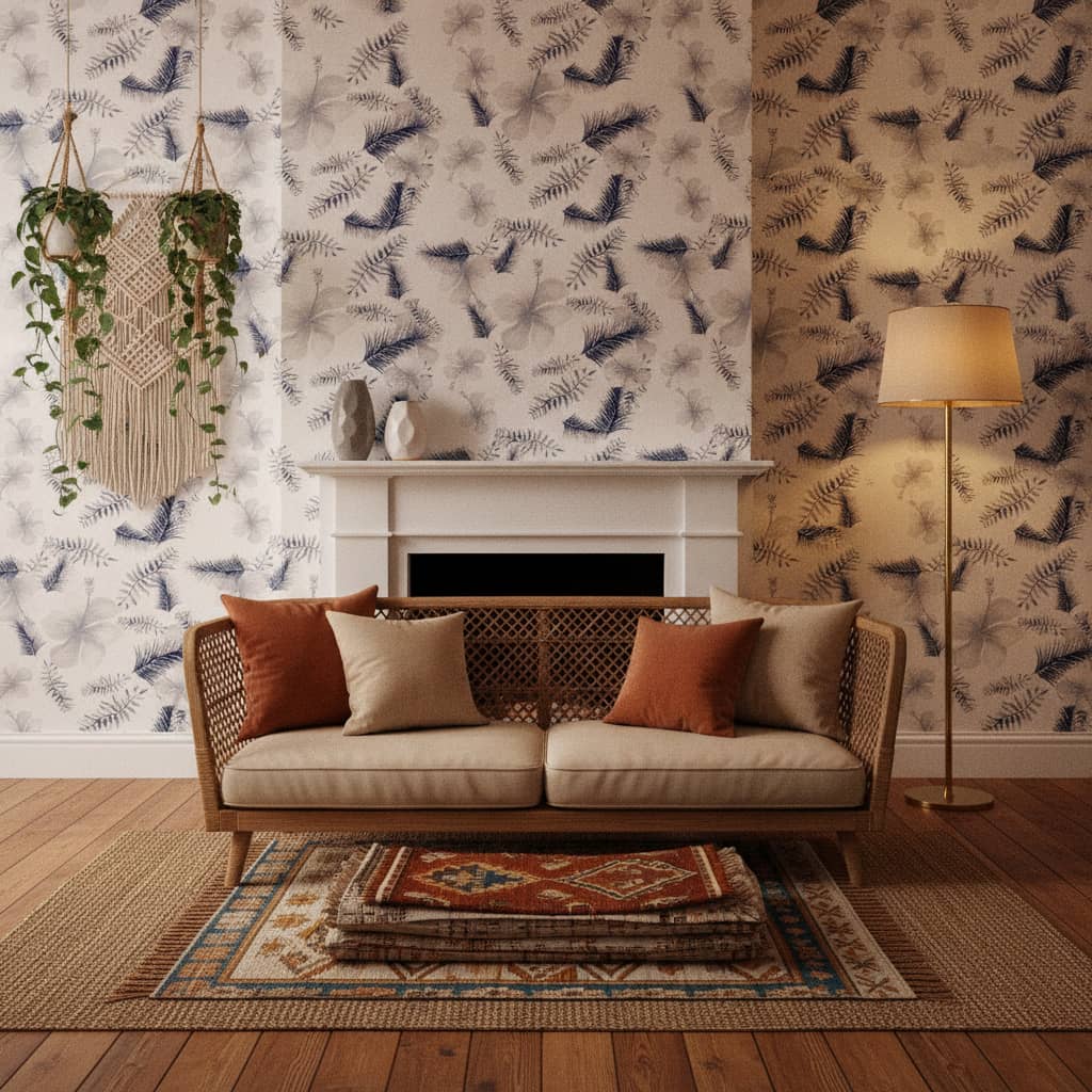 Manzanillo Watercolour Blue Wallpaper 1 Wallpaper and Wall Murals South Africa Manzanillo Watercolour Blue Wallpaper
