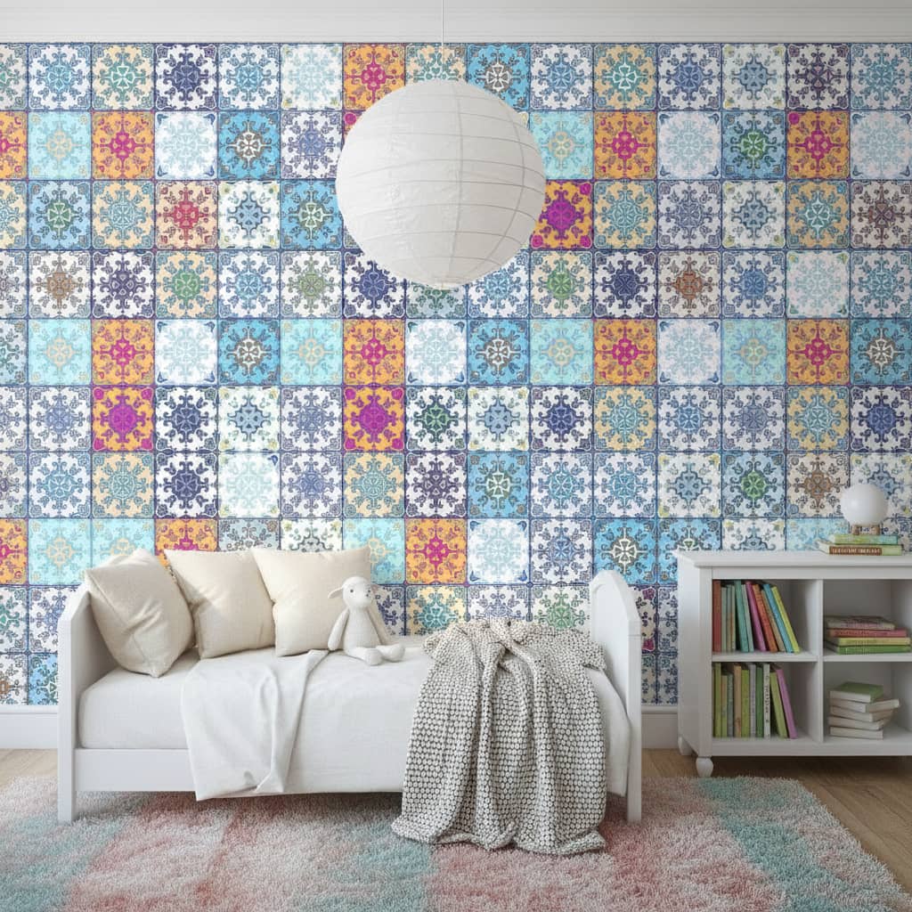 Misturar Tile Wallpaper 1 Wallpaper and Wall Murals South Africa Misturar Tile Wallpaper