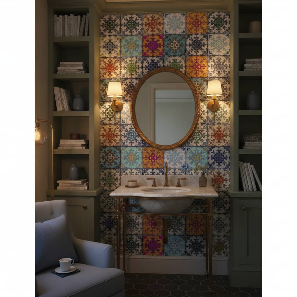 Misturar Tile Wallpaper 4 Wallpaper and Wall Murals South Africa Misturar Tile Wallpaper - Image 4